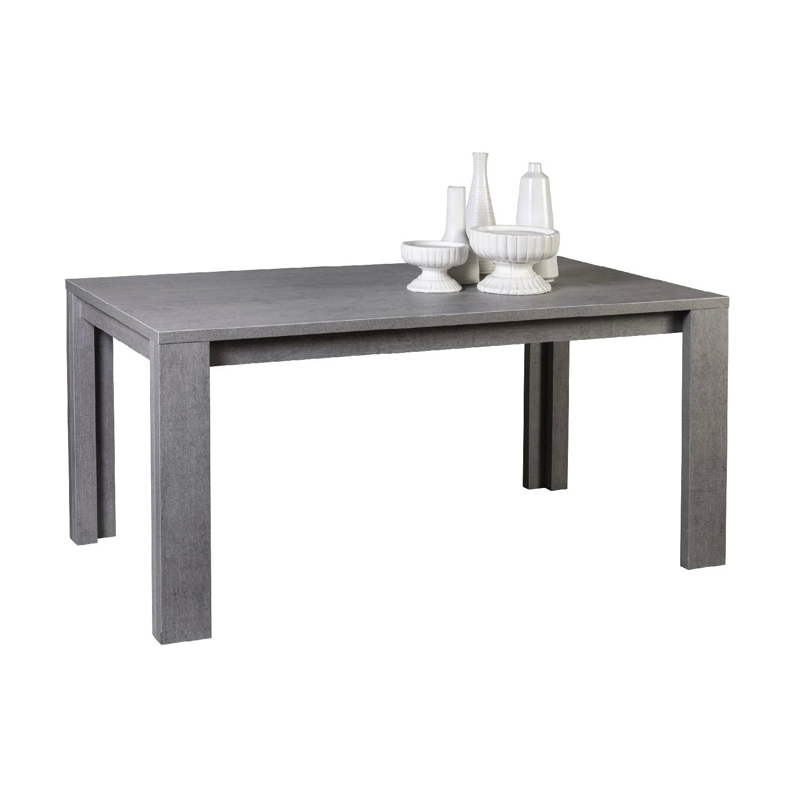 Tavolo moderno cucina e soggiorno effetto cemento
